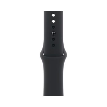 Apple Watch Series 11, 42 mm, Nalural Titanium GPS+Cellular, Black Sport Band S/M